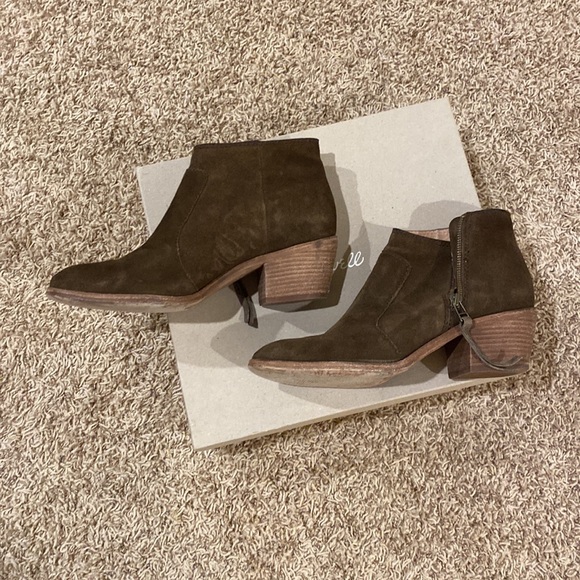 Madewell Janice suede Boots size 9.5 - Picture 3 of 7